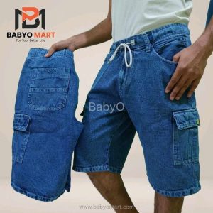Men's Two Quarter Six Pocket Baggy Pants. (Acid wash)