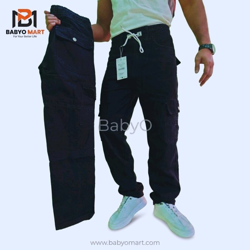 six pocket baggy pants (acid wash)