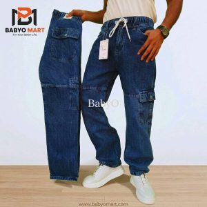 six pocket baggy pants (acid wash)